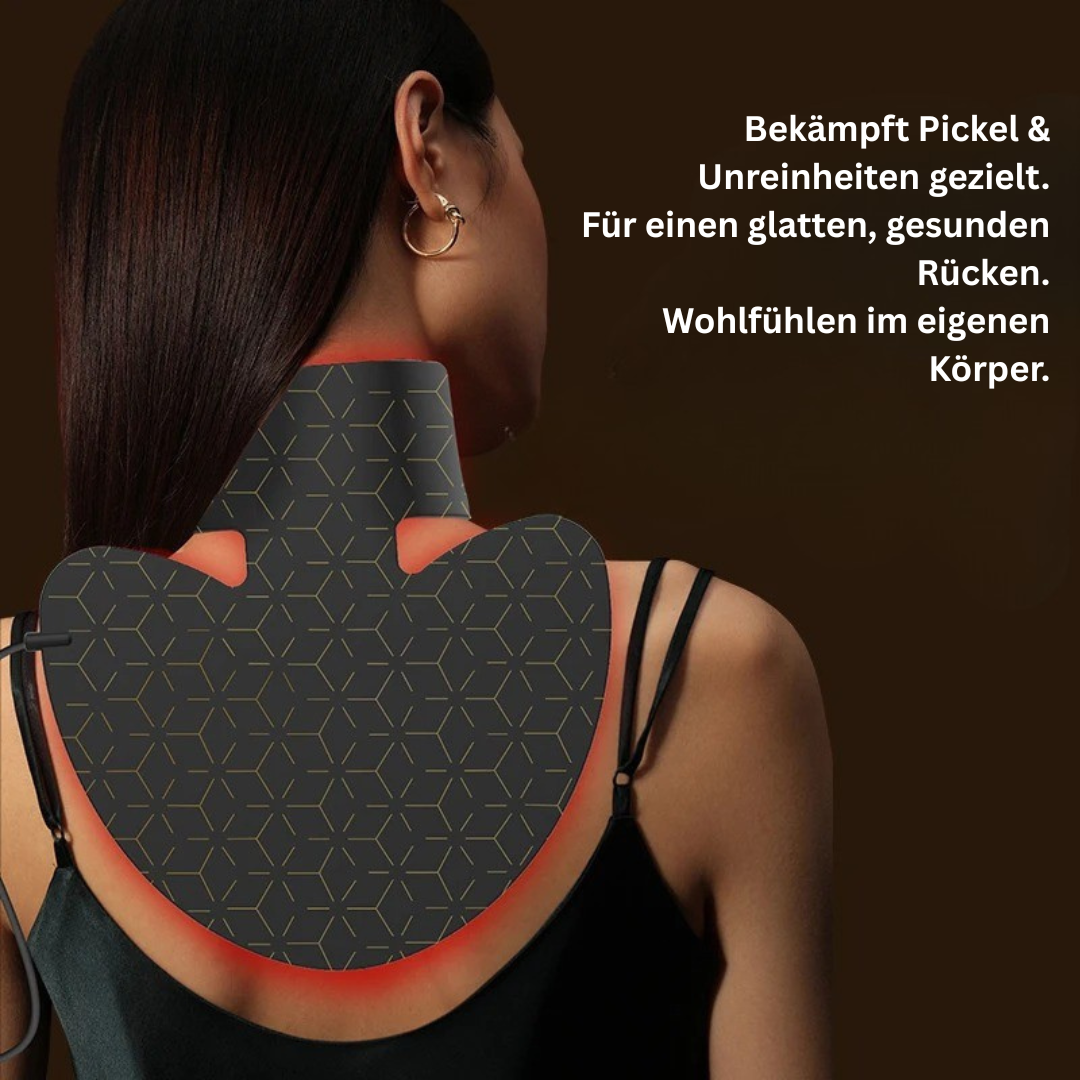 PhotonGlow Halsmaske – LED Silikonmaske für Straffung & Verjüngung